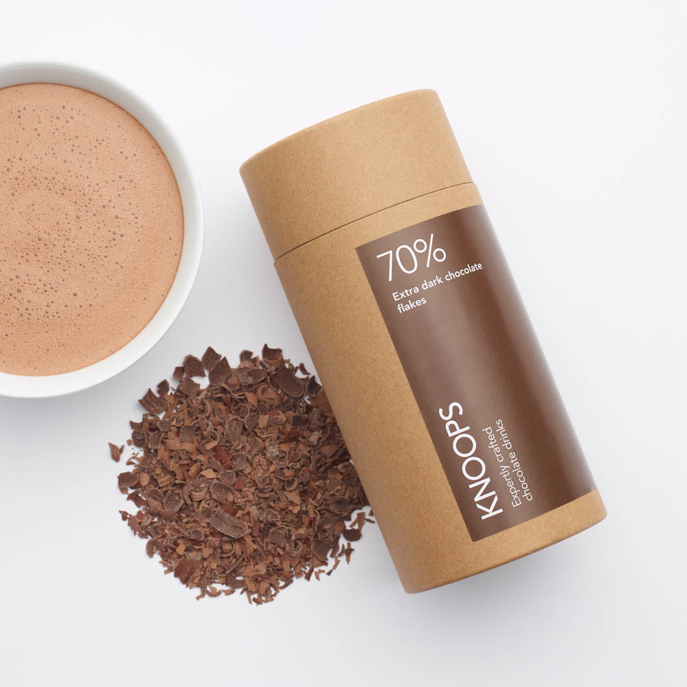 Extra dark hot chocolate flakes | 70% | Blend